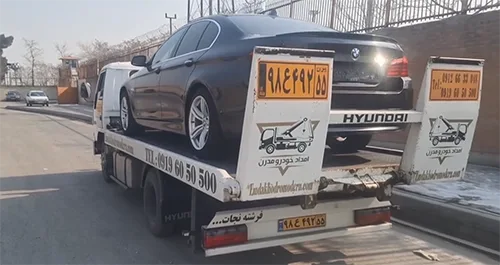 حمل تخصصی و ایمن خودروهای خارجی و لوکس با کفی خودروبر